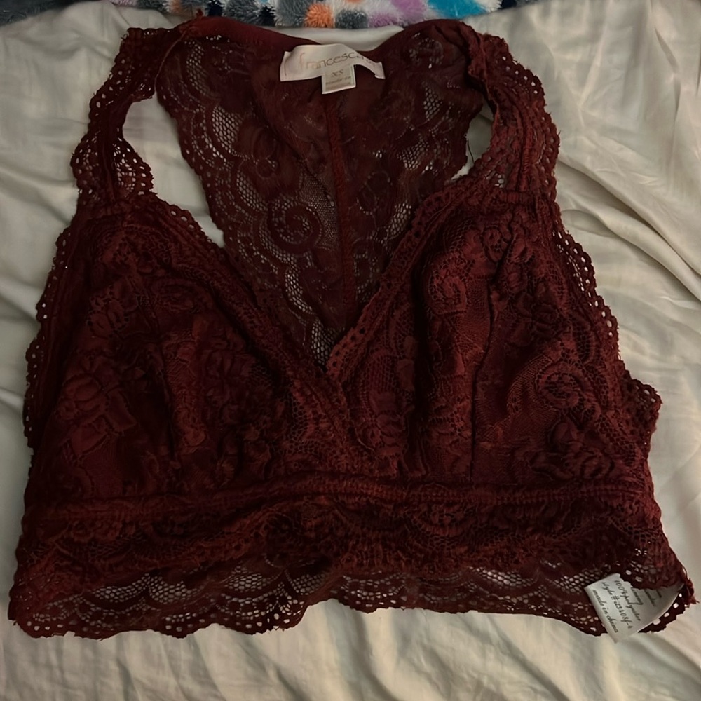 Francesca’s lace bralette